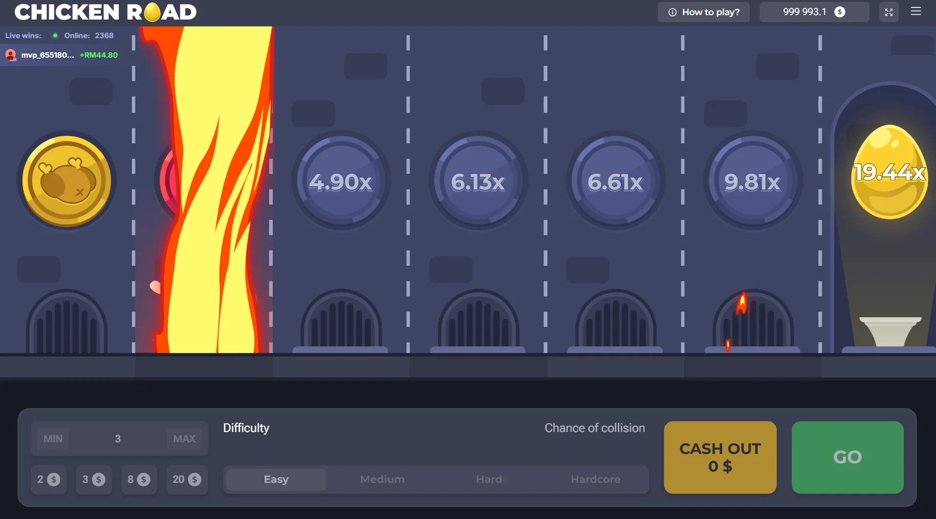 Chicken Road demo