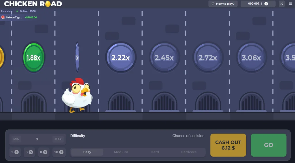 Chicken Road kasyno